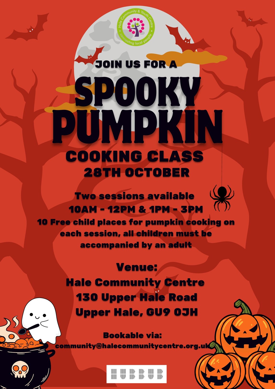 Sep Spooky Pumpkin Cooking