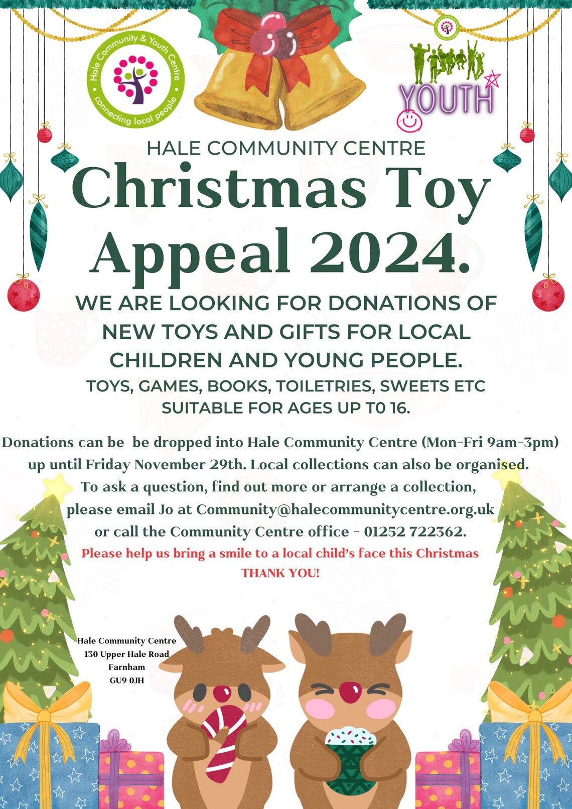 Sep - Xmas Toy Appeal